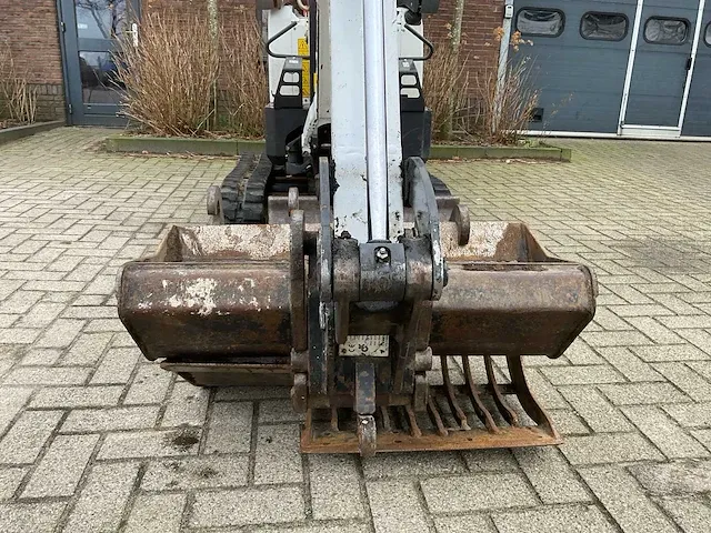 2017 bobcat e10 minigraafmachine - afbeelding 7 van  20