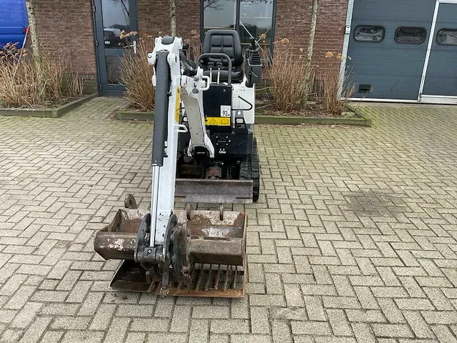 2017 bobcat e10 minigraafmachine - afbeelding 12 van  20