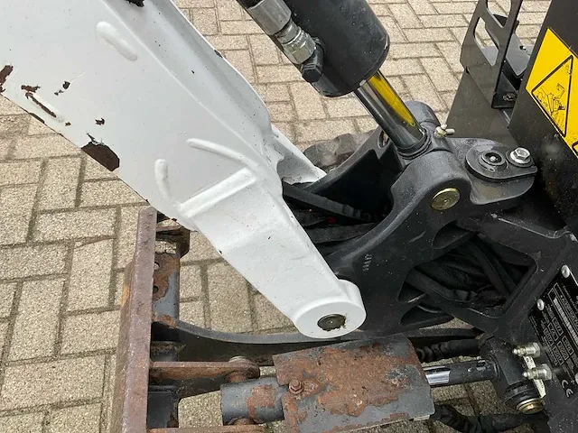 2017 bobcat e10 minigraafmachine - afbeelding 19 van  20