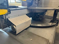 2017 bomar construction 820.450 dgs cnc semi automatische bandzaagmachine met aan-/afvoerbaan - afbeelding 2 van  33