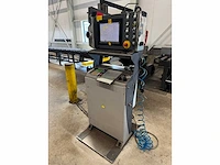 2017 bomar construction 820.450 dgs cnc semi automatische bandzaagmachine met aan-/afvoerbaan - afbeelding 19 van  33