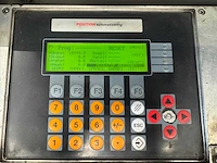 2017 bomar construction 820.450 dgs cnc semi automatische bandzaagmachine met aan-/afvoerbaan - afbeelding 22 van  33