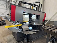 2017 bomar construction 820.450 dgs cnc semi automatische bandzaagmachine met aan-/afvoerbaan - afbeelding 12 van  33
