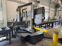 2017 bomar construction 820.450 dgs cnc semi automatische bandzaagmachine met aan-/afvoerbaan - afbeelding 23 van  33