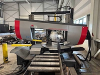 2017 bomar construction 820.450 dgs cnc semi automatische bandzaagmachine met aan-/afvoerbaan - afbeelding 29 van  33