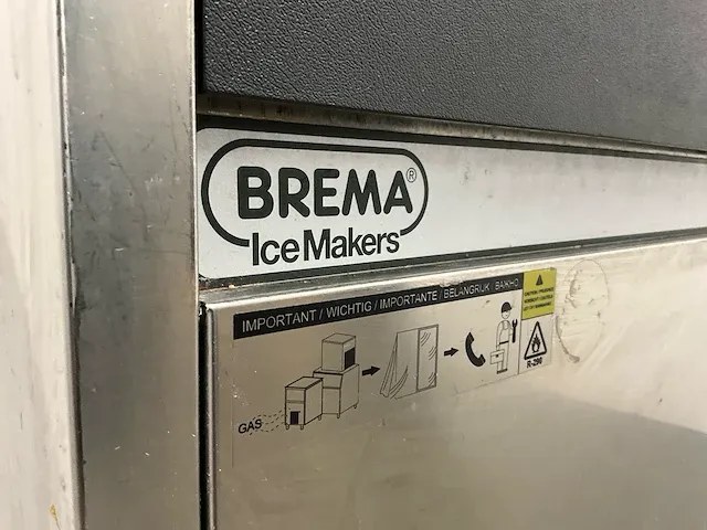 2017 brema gb 1555a hc schilferijsmachine - afbeelding 2 van  8