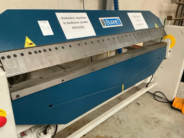 2017 burnet sbm2020x1,5 zetbank - afbeelding 2 van  9
