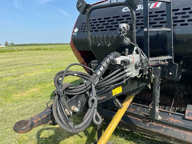 2017 case ih rb545 balenpers met foliewikkelaar - afbeelding 12 van  43