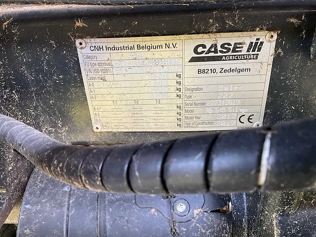 2017 case ih rb545 balenpers met foliewikkelaar - afbeelding 39 van  43