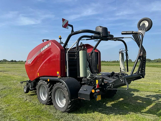 2017 case ih rb545 balenpers met foliewikkelaar - afbeelding 9 van  43