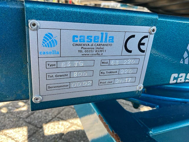 2017 casella hydro jet 63 tg beregeningshaspel - afbeelding 3 van  19