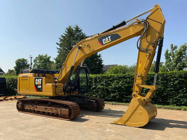 2017 caterpillar 330fl rupsgraafmachine met nieuwe cat bak - afbeelding 2 van  65