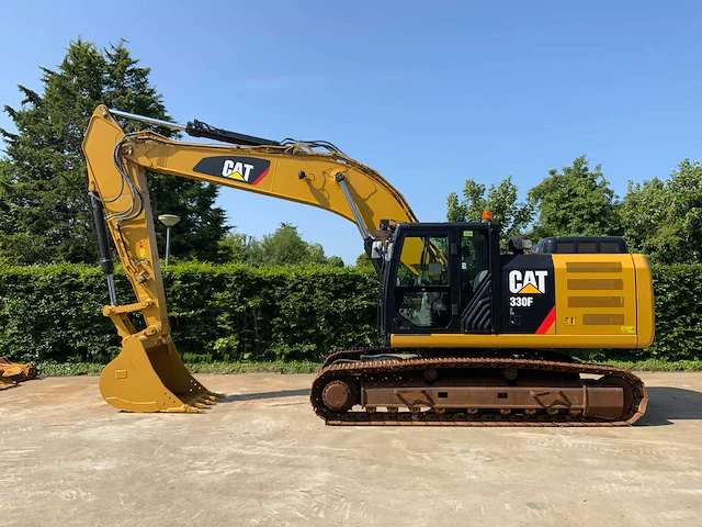 2017 caterpillar 330fl rupsgraafmachine met nieuwe cat bak - afbeelding 3 van  65