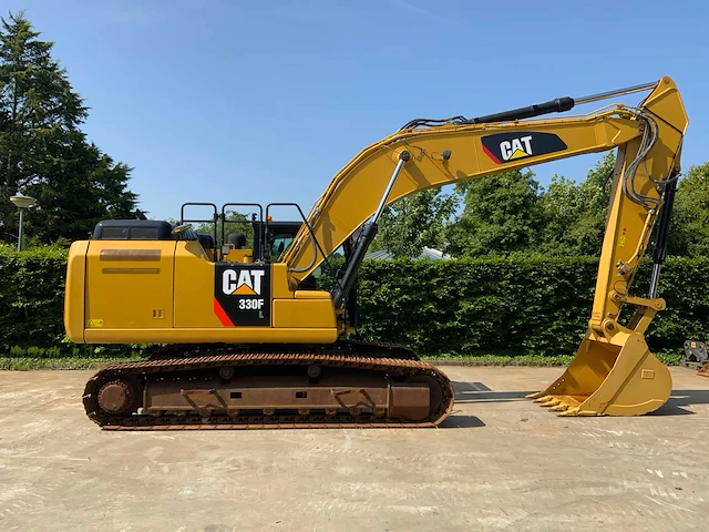 2017 caterpillar 330fl rupsgraafmachine met nieuwe cat bak - afbeelding 4 van  65