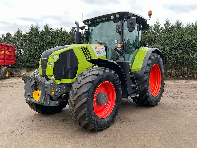 2017 claas 650 arion vierwielaangedreven landbouwtractor - afbeelding 1 van  45