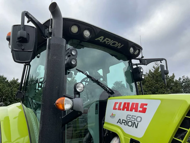 2017 claas 650 arion vierwielaangedreven landbouwtractor - afbeelding 18 van  45