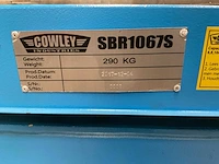 2017 cowley sbr1067s wals-zet en knipmachine - afbeelding 6 van  6