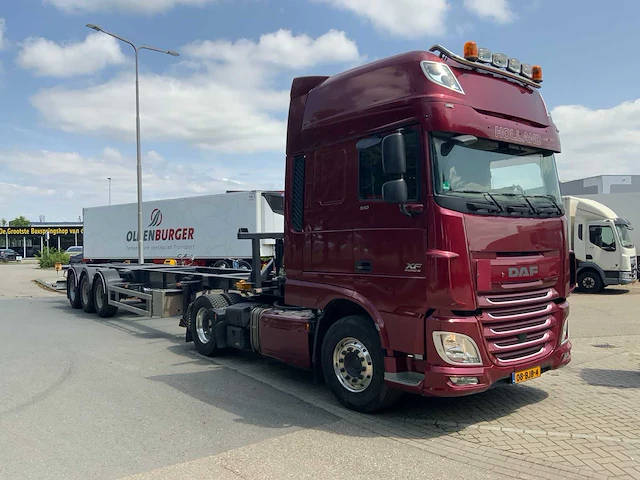 2017 daf xf 510 ft euro6 - vrachtwagen met oplegger - afbeelding 2 van  91