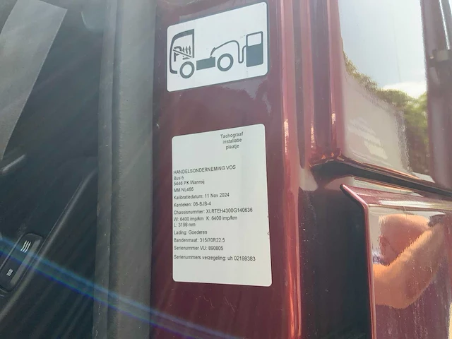 2017 daf xf 510 ft euro6 - vrachtwagen met oplegger - afbeelding 90 van  91