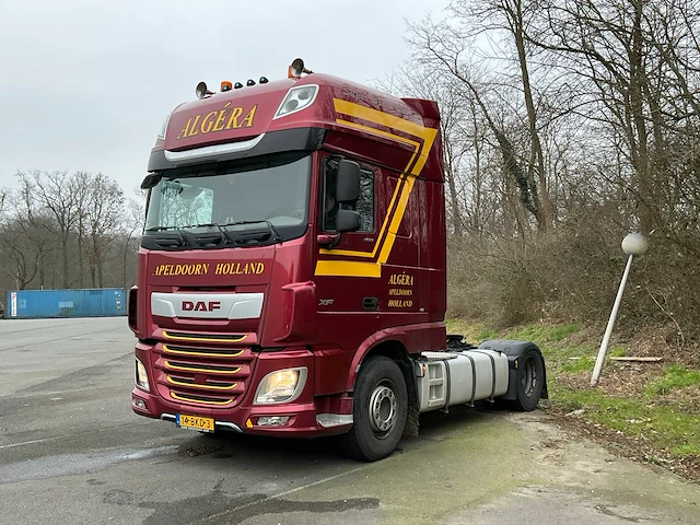 2017 daf xf450ft super spacecab opleggertrekker - afbeelding 1 van  35