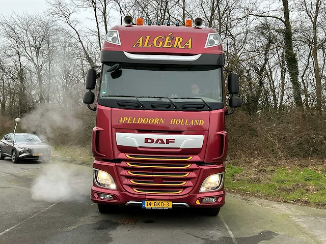 2017 daf xf450ft super spacecab opleggertrekker - afbeelding 12 van  35