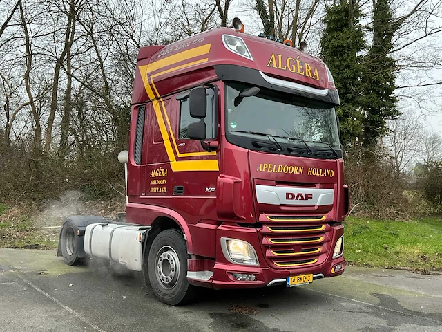 2017 daf xf450ft super spacecab opleggertrekker - afbeelding 23 van  35