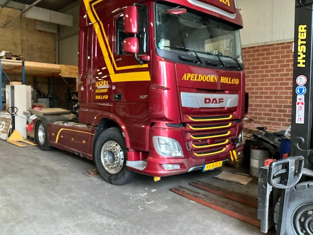 2017 daf xf450ft super spacecab opleggertrekker - afbeelding 12 van  32