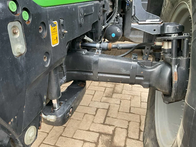2017 deutz-fahr 6175.4 ttv agrotron vierwielaangedreven landbouwtractor - afbeelding 12 van  44