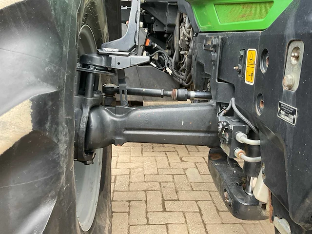 2017 deutz-fahr 6175.4 ttv agrotron vierwielaangedreven landbouwtractor - afbeelding 16 van  44
