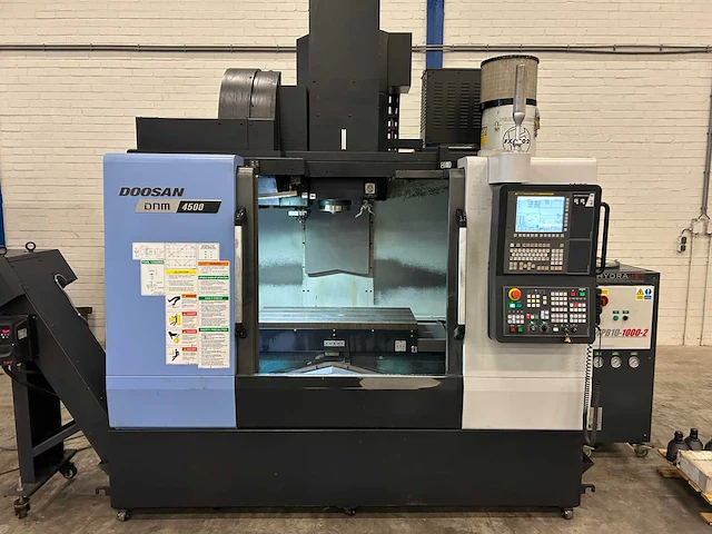 2017 doosan dnm 4500 cnc-bewerkingscentrum - afbeelding 12 van  22