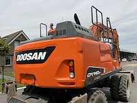 2017 doosan dx140w-5 banden graafmachine - afbeelding 18 van  42