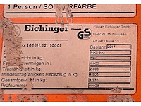 2017 eichinger 1016h.12 betonkubel - afbeelding 4 van  13