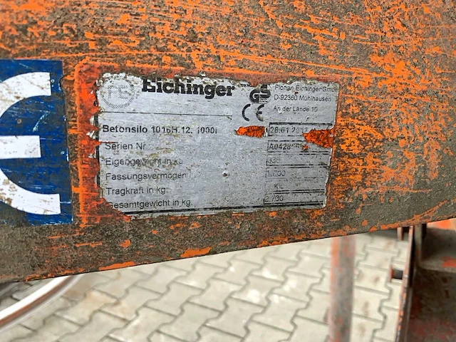 2017 eichinger 1016h.12 betonkubel - afbeelding 8 van  8