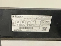 2017 europower ep6000-en1 noodstroomaggregaat - afbeelding 5 van  6