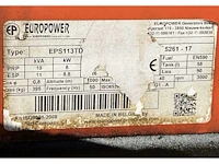 2017 europower generators eps113tde stroom aggregaat - afbeelding 4 van  12