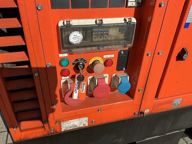 2017 europower generators eps113tde stroom aggregaat - afbeelding 12 van  12