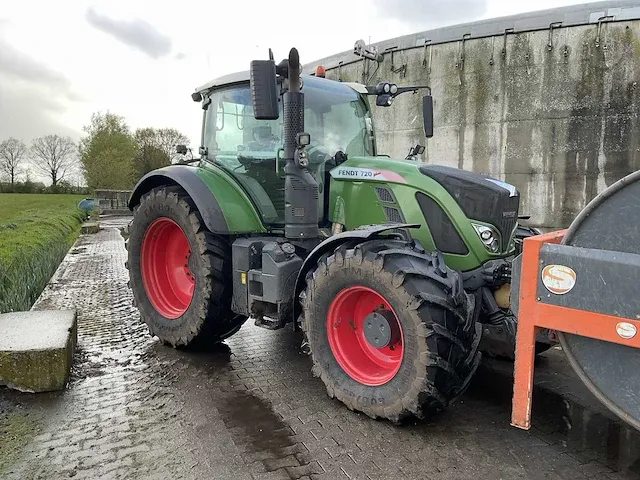 2017 fendt 720 profi s4 vierwielaangedreven landbouwtractor - afbeelding 4 van  28