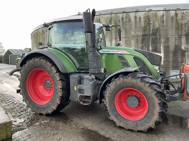 2017 fendt 720 profi s4 vierwielaangedreven landbouwtractor - afbeelding 5 van  28
