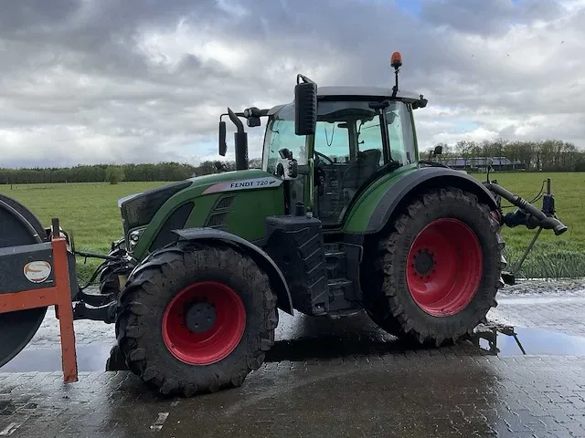 2017 fendt 720 profi s4 vierwielaangedreven landbouwtractor - afbeelding 1 van  28