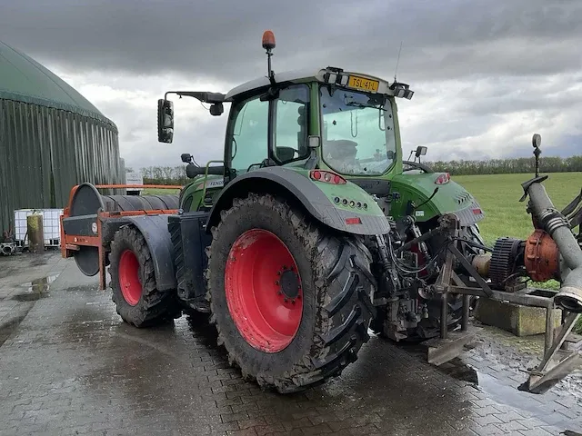2017 fendt 720 profi s4 vierwielaangedreven landbouwtractor - afbeelding 22 van  28