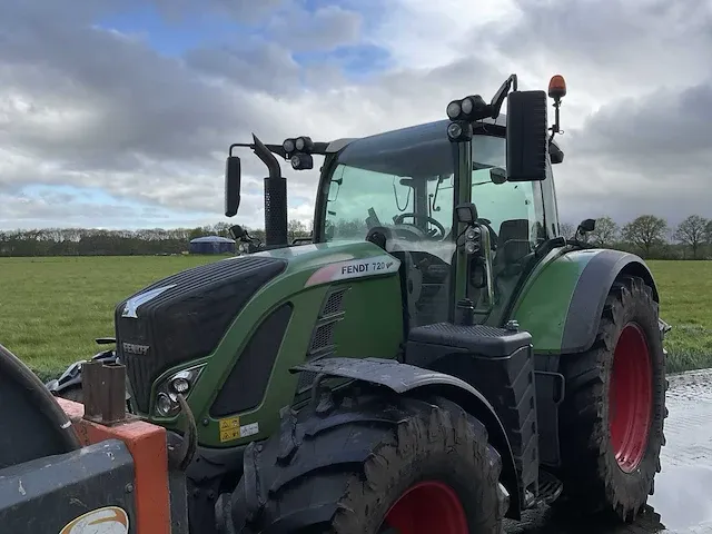 2017 fendt 720 profi s4 vierwielaangedreven landbouwtractor - afbeelding 28 van  28