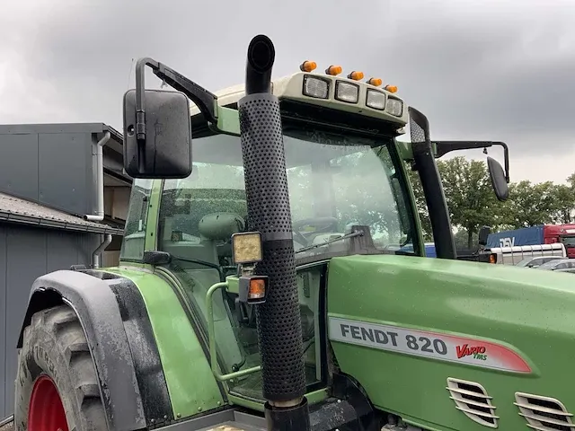 2017 fendt 820 vario tms vierwielaangedreven landbouwtractor - afbeelding 9 van  58