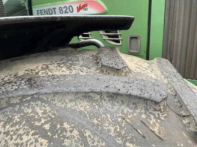 2017 fendt 820 vario tms vierwielaangedreven landbouwtractor - afbeelding 15 van  58