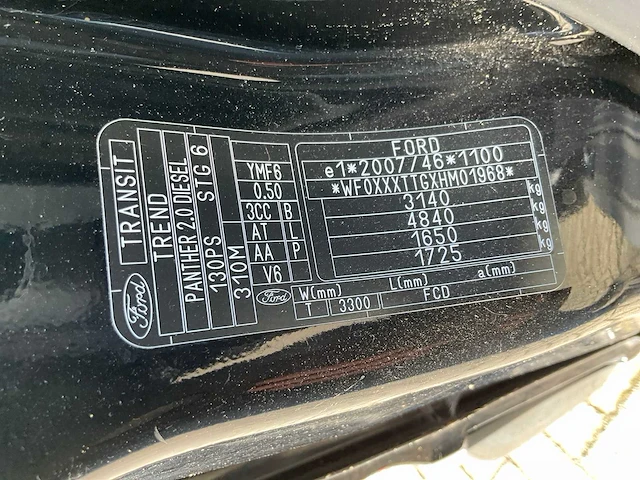 2017 ford transit bedrijfswagen - afbeelding 19 van  27