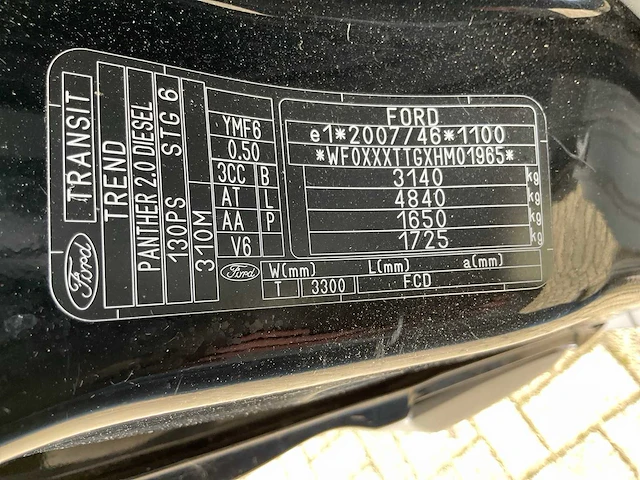 2017 ford transit bedrijfswagen - afbeelding 17 van  26