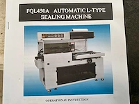 2017 fql450lb automatic l-type sealing machine - afbeelding 17 van  17