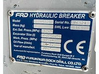 2017 furukawa frd fx15-2ft hydraulische sloophamer cw00 - afbeelding 7 van  7