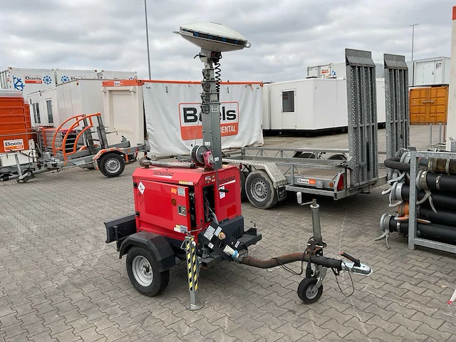 2017 generac mobile products mt1 ufo lichtmast aggregaat aanhangwagen - afbeelding 8 van  16