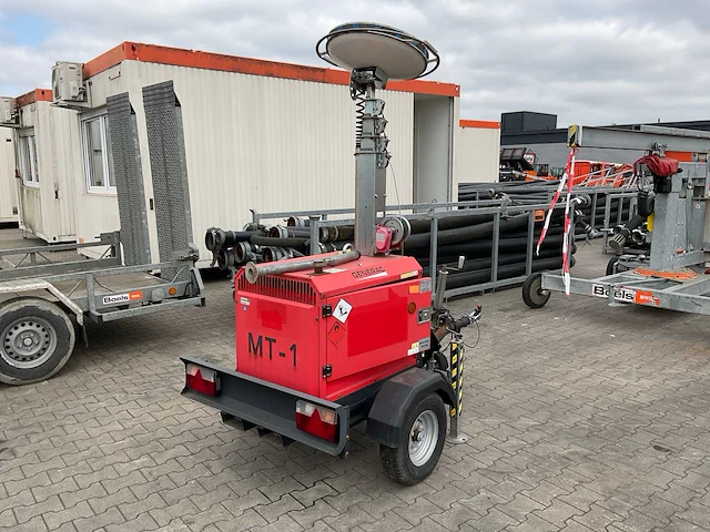 2017 generac mobile products mt1 ufo lichtmast aggregaat aanhangwagen - afbeelding 9 van  16