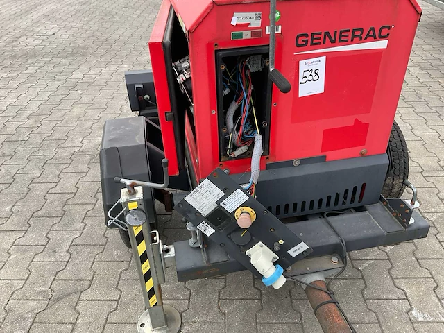 2017 generac mobile products mt1 ufo lichtmast aggregaat aanhangwagen - afbeelding 13 van  16